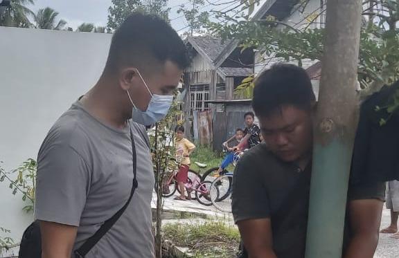 Spesialis Pencuri Pakaian Ditangkap Warga 