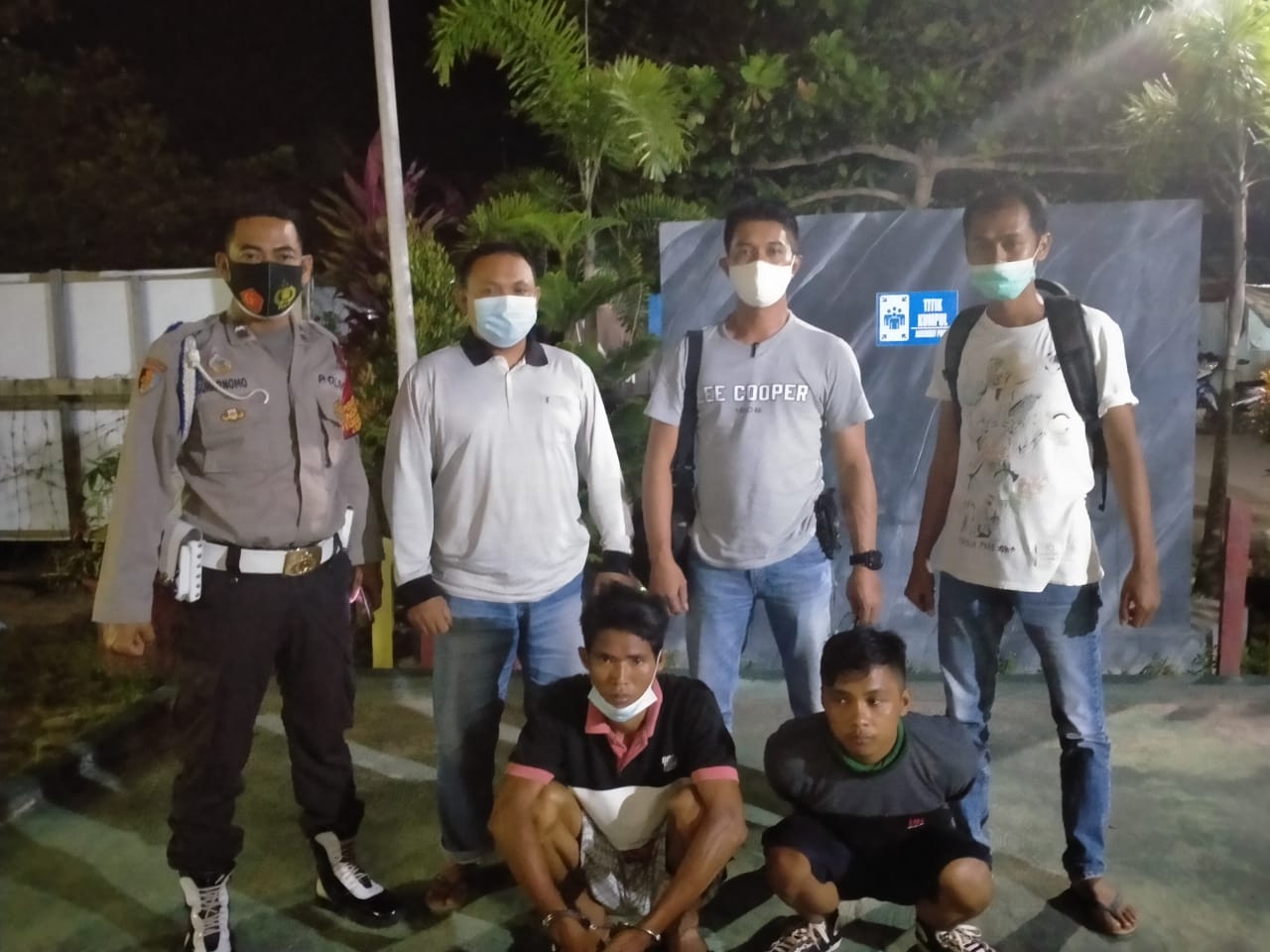 Polsek Kota Besi Ringkus Dua Pelaku Pencurian