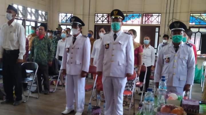 Bupati Katingan Lantik Pj Kades Tumbang Kaman