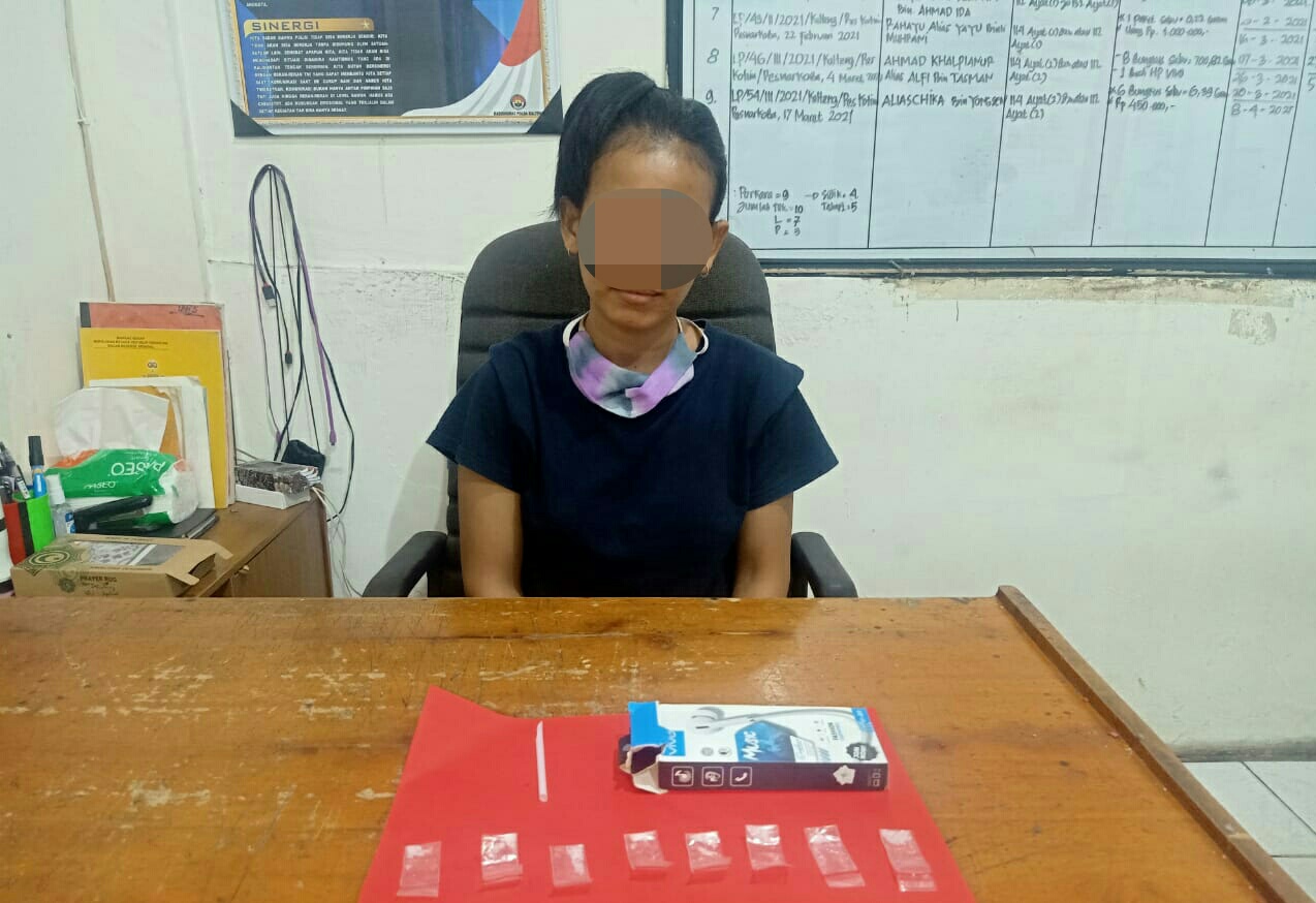 Jual Sabu, IRT di Ketapang Diciduk Polisi
