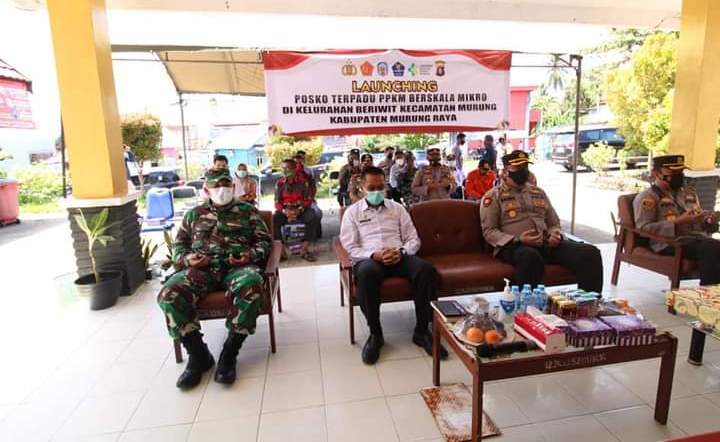 Sekda Mura Hadiri Launching Posko PPKM