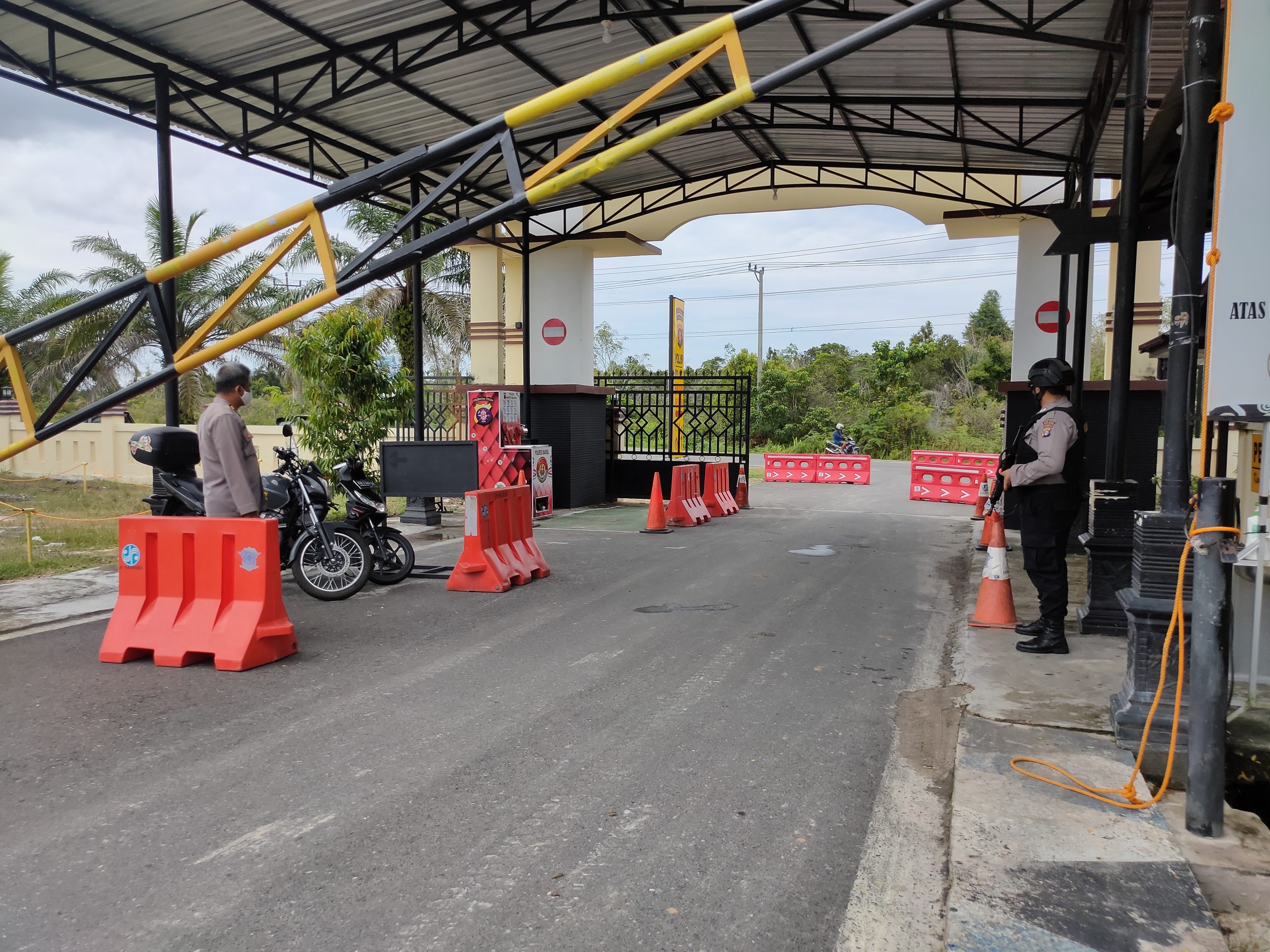 Pasca Penyerangan, Polres Barsel Perketat Pengamanan