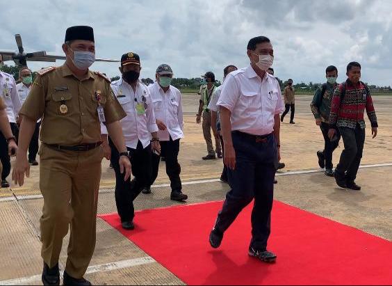 Tiga Menteri Kunjungi Lahan Food Estate