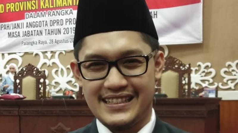 Anggota DPRD Kalteng Bryan Iskandar. 