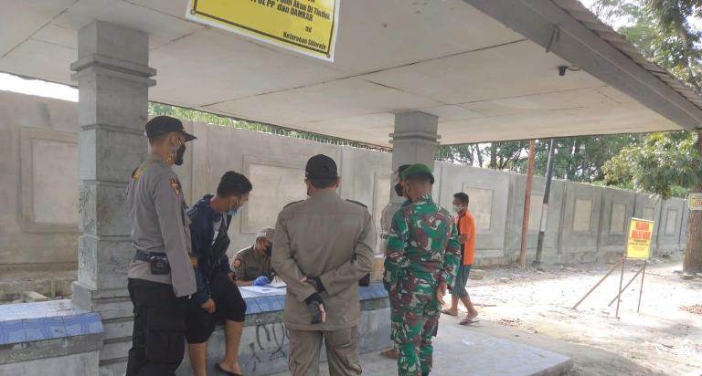 Tim Yustisi Tindak 8 Orang Pelanggar Prokes