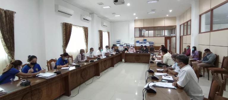 Dewan RDP dengan KONI Kalteng 
