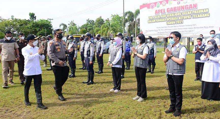 Wali Kota Hadiri Apel Gelar Operasi Ketupat Telabang
