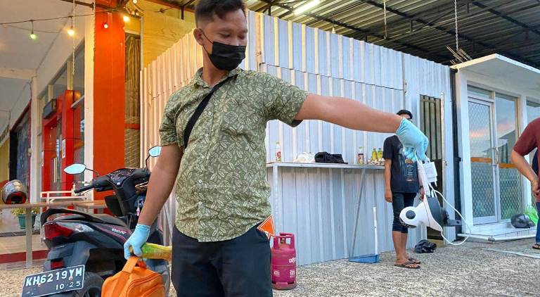 Kafe Esun Bue Disatroni Pencuri, 3 Tabung Gas Raib