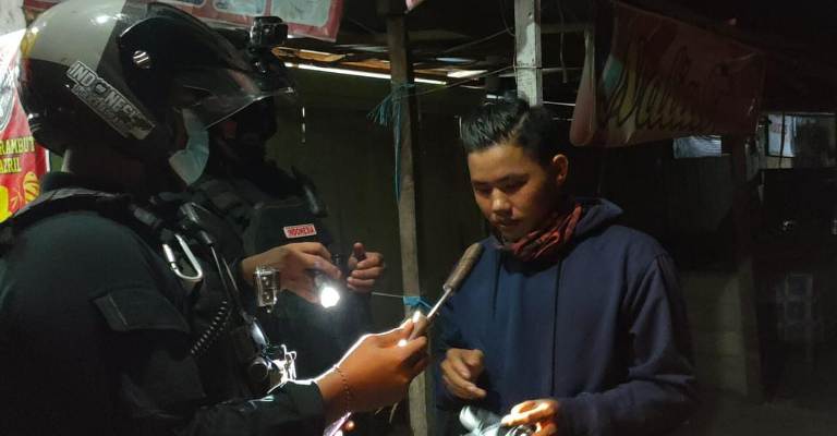 Bawa Badik, Buruh Bangunan Diciduk Polisi
