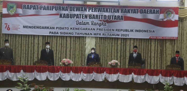 Dewan Barut Dengarkan Pidato Kenegaraan