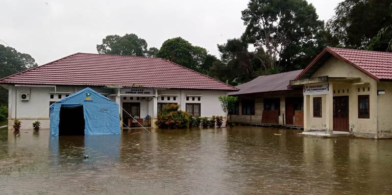 Banjir Parah, Aktivitas Warga Katingan Lumpuh