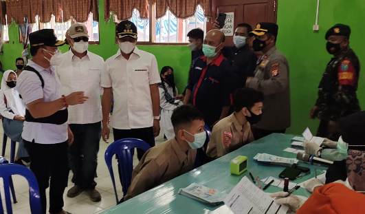 Realisasi Vaksin Terkendala Signal dan Jangkauan