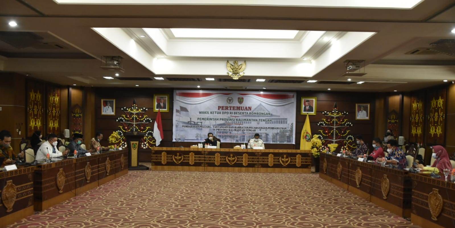 Pemprov Kalteng Terima Kunjungan Rombongan DPD RI