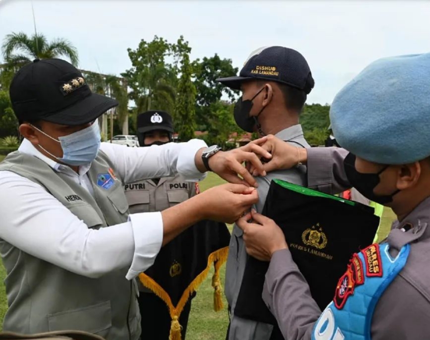 Bupati Pimpin Gelar Pasukan Operasi Ketupat