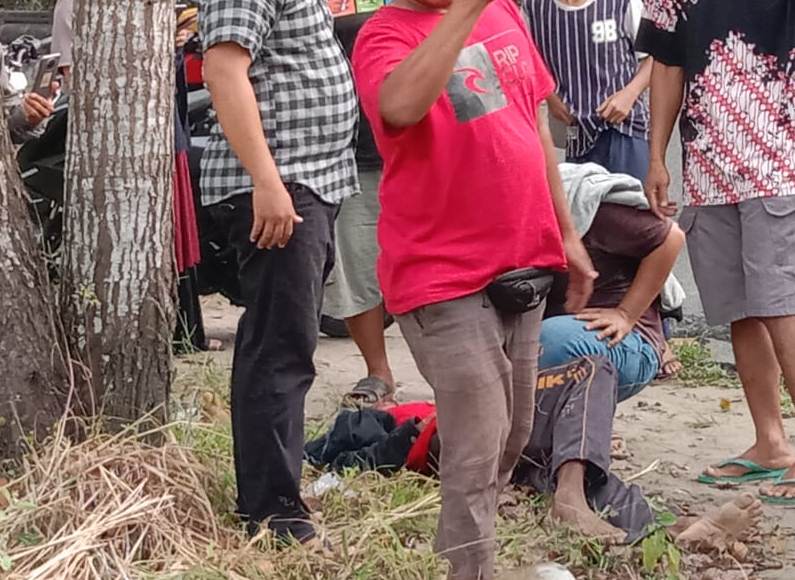 Laka Tunggal, Dua Kakek Luka Parah
