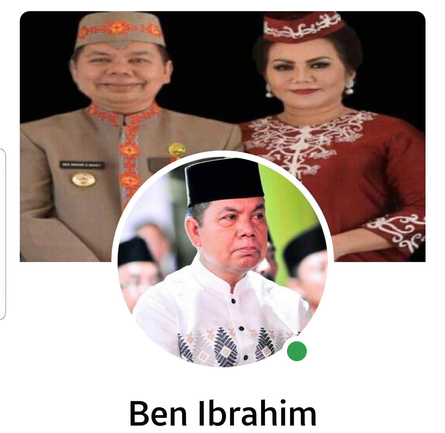 Ben Minta Masyarakat Jangan Percaya Akun Palsu