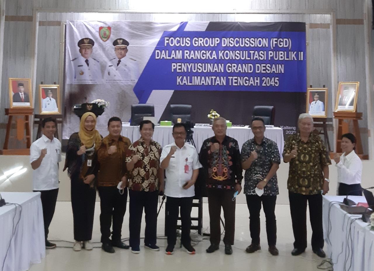 Gubernur Inginkan Grand Design Kalteng Terintegrasi