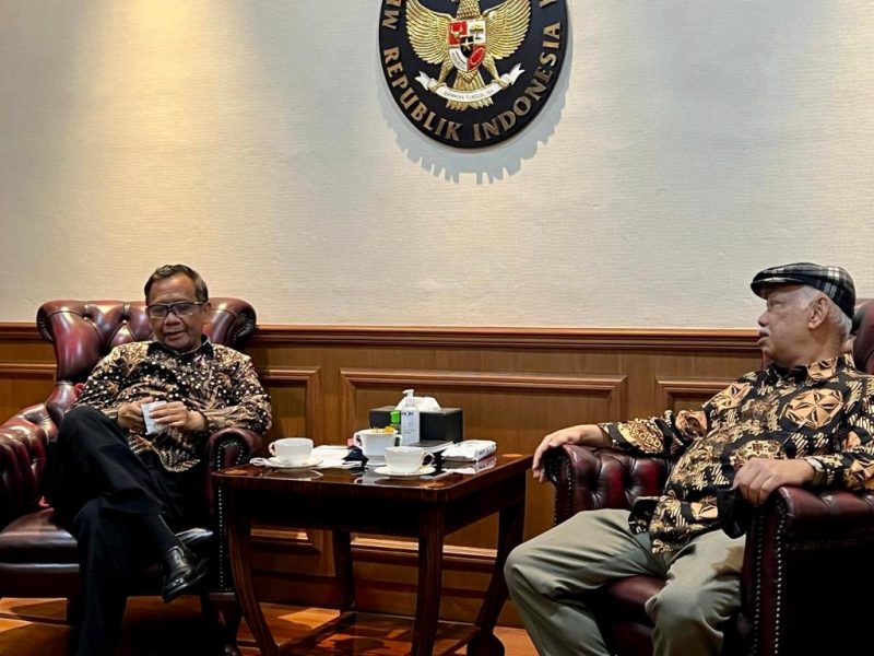 Mahfud MD dan Dewan Pers Bertemu Bahas RKUHP