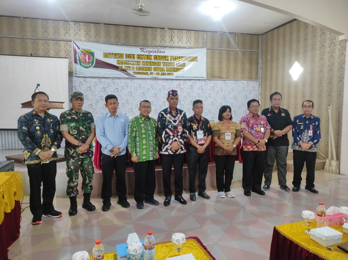 Pemkab Katingan Bahas Deteksi Dini Gangguan Keamanan