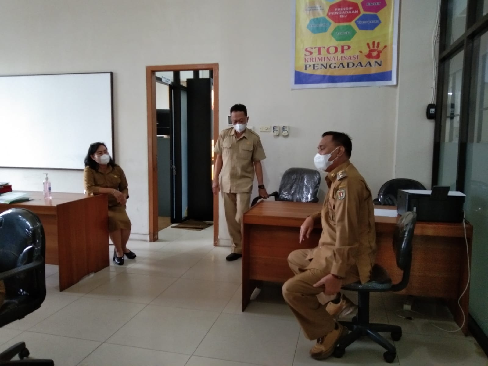 Sunardi Pantau Kinerja ASN Setda Katingan 