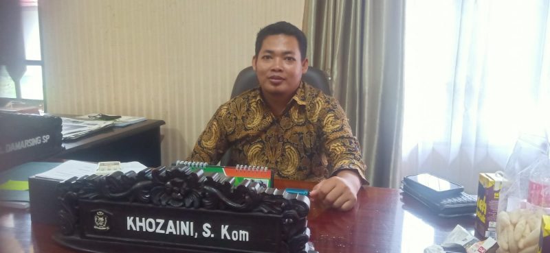Anggota Komisi IV DPRD Kabupaten Kotim Khozaini.