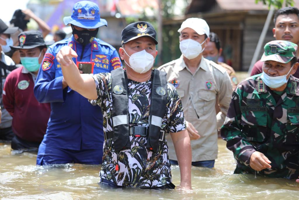 Gubernur Kalteng Ingatkan PBS Peduli Korban Banjir