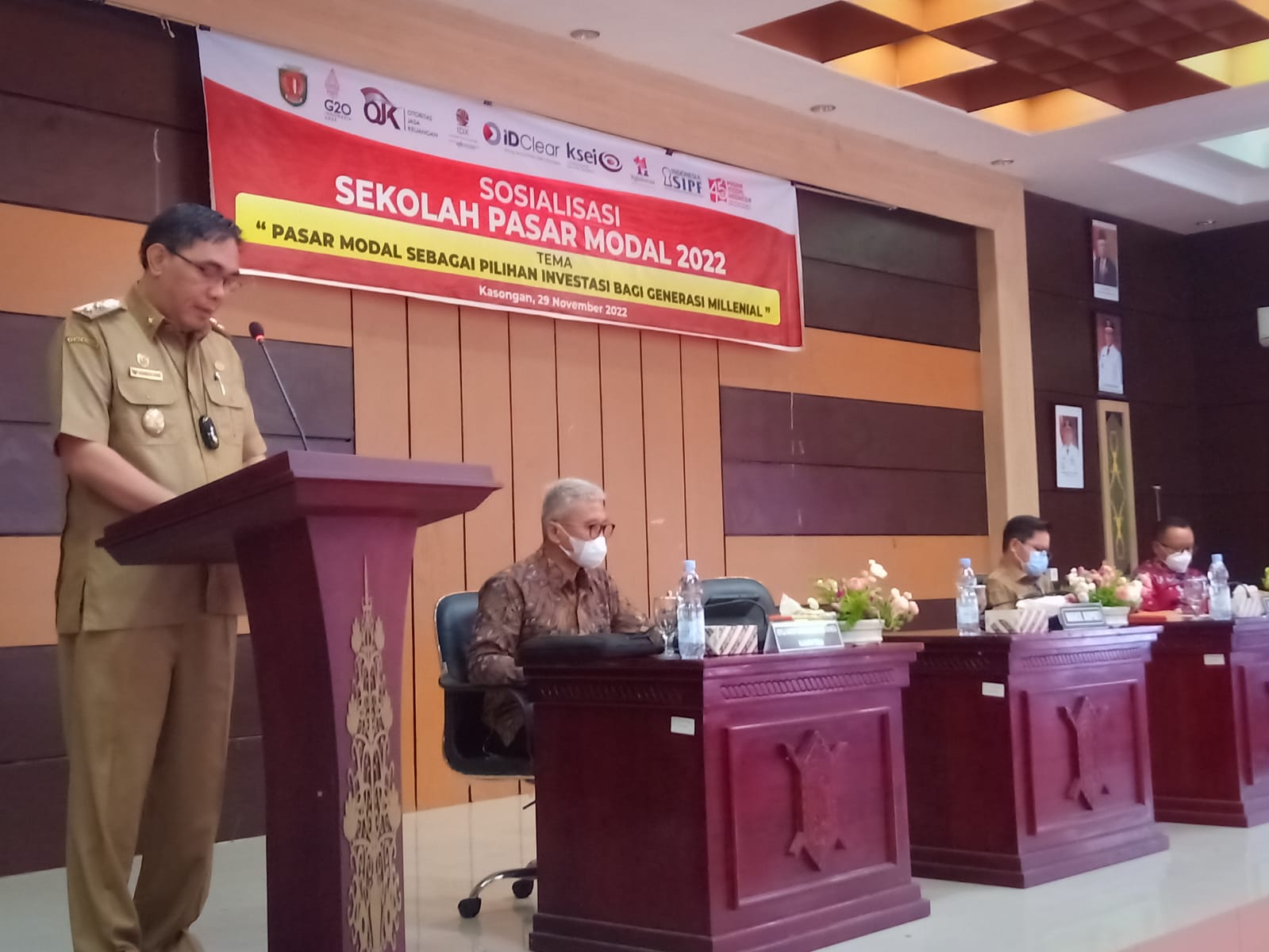 Pemkab Katingan Sosialisasi Sekolah Pasar Modal