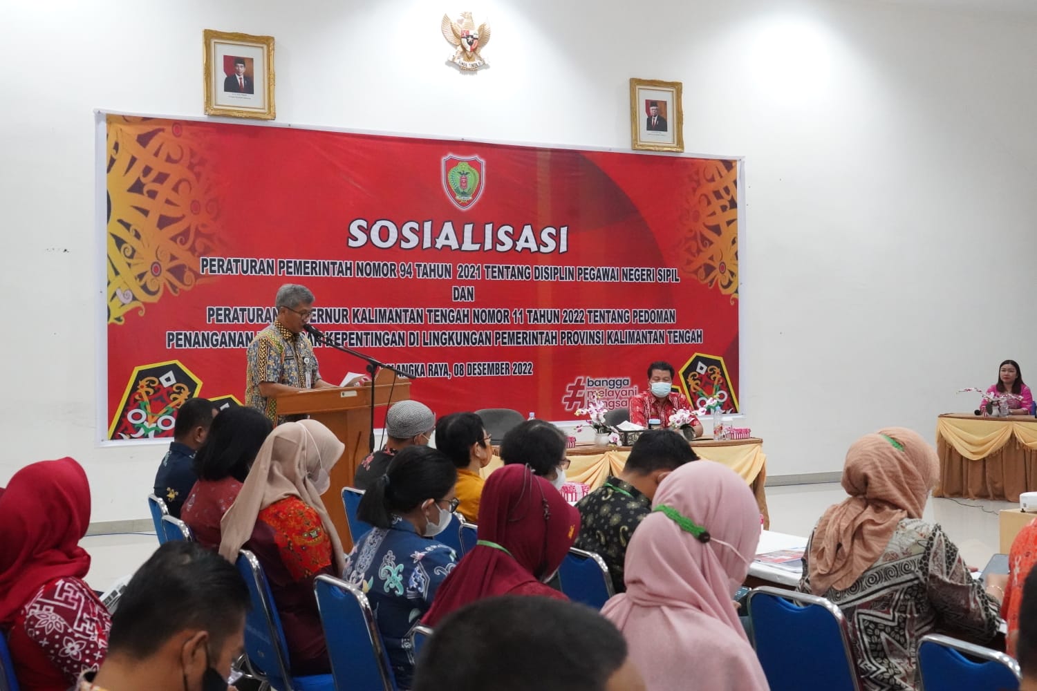 Pemprov Kalteng Sosialisasi PP No 94 tentang Disiplin ASN