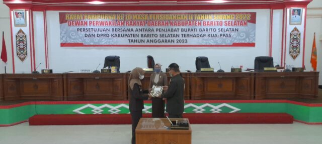 Pemkab dan DPRD Sepakat KUA-PPAS Barsel 2023 Sebesar Rp1, 051 Triliun