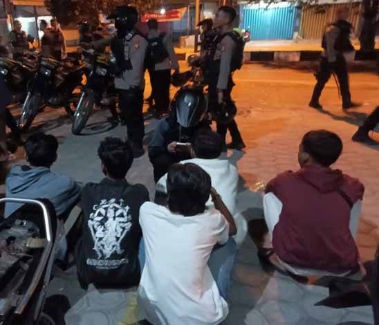 Belasan Remaja Balap Liar Diciduk Polisi