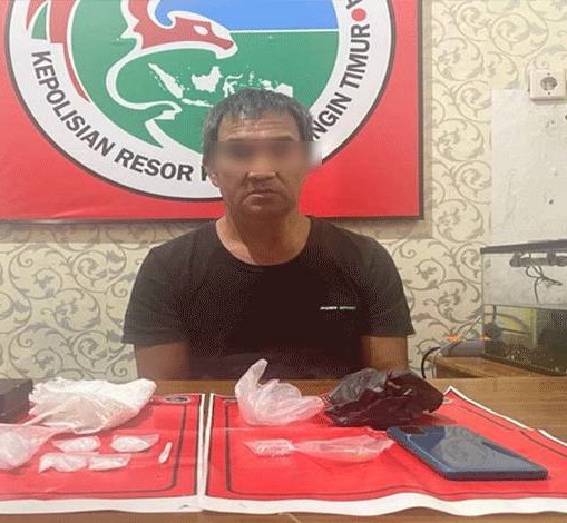 Bandar Sabu Dibekuk di Gudang
