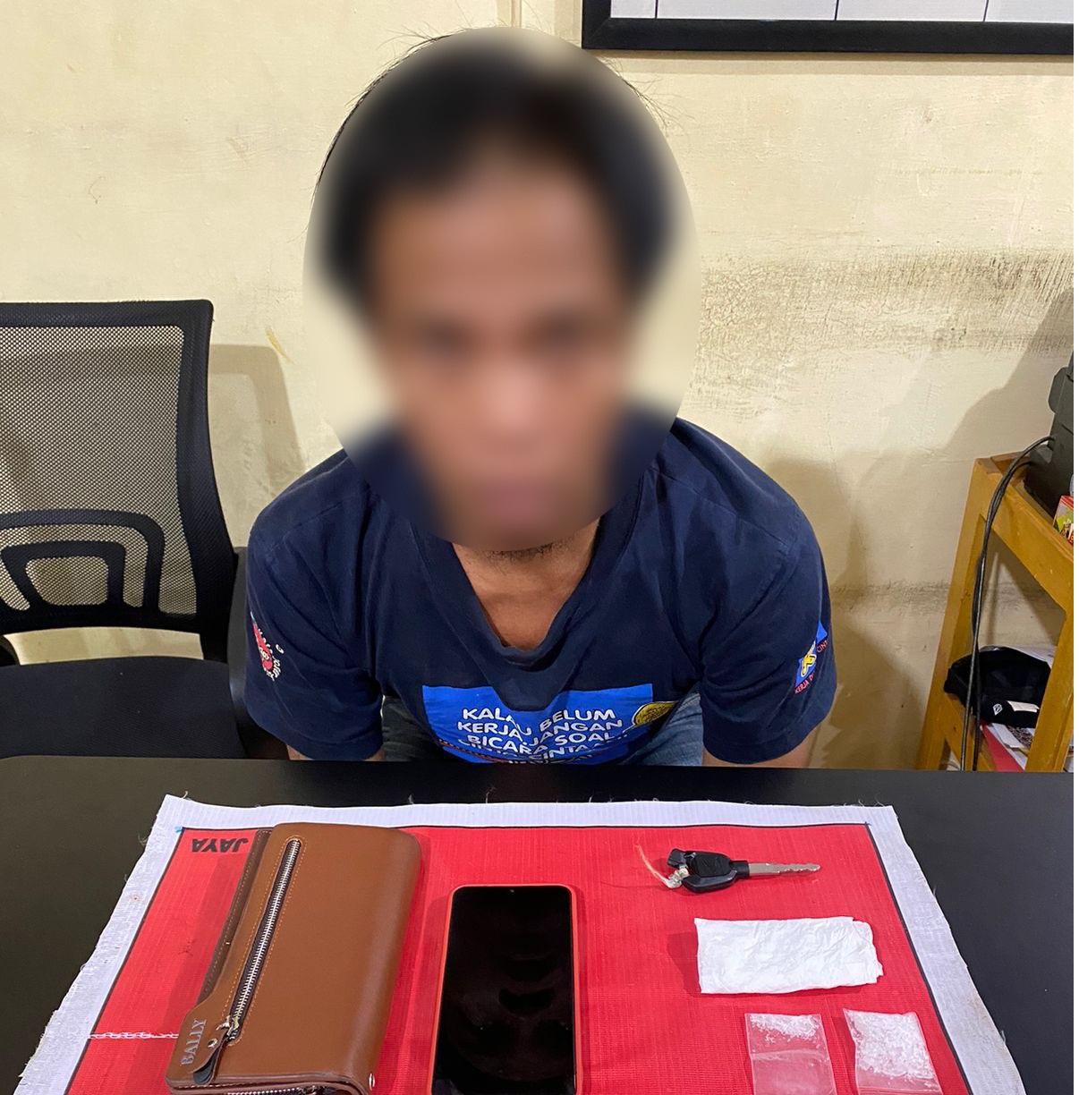 Polisi Gagalkan Transaksi Sabu di Depan RSUD Doris