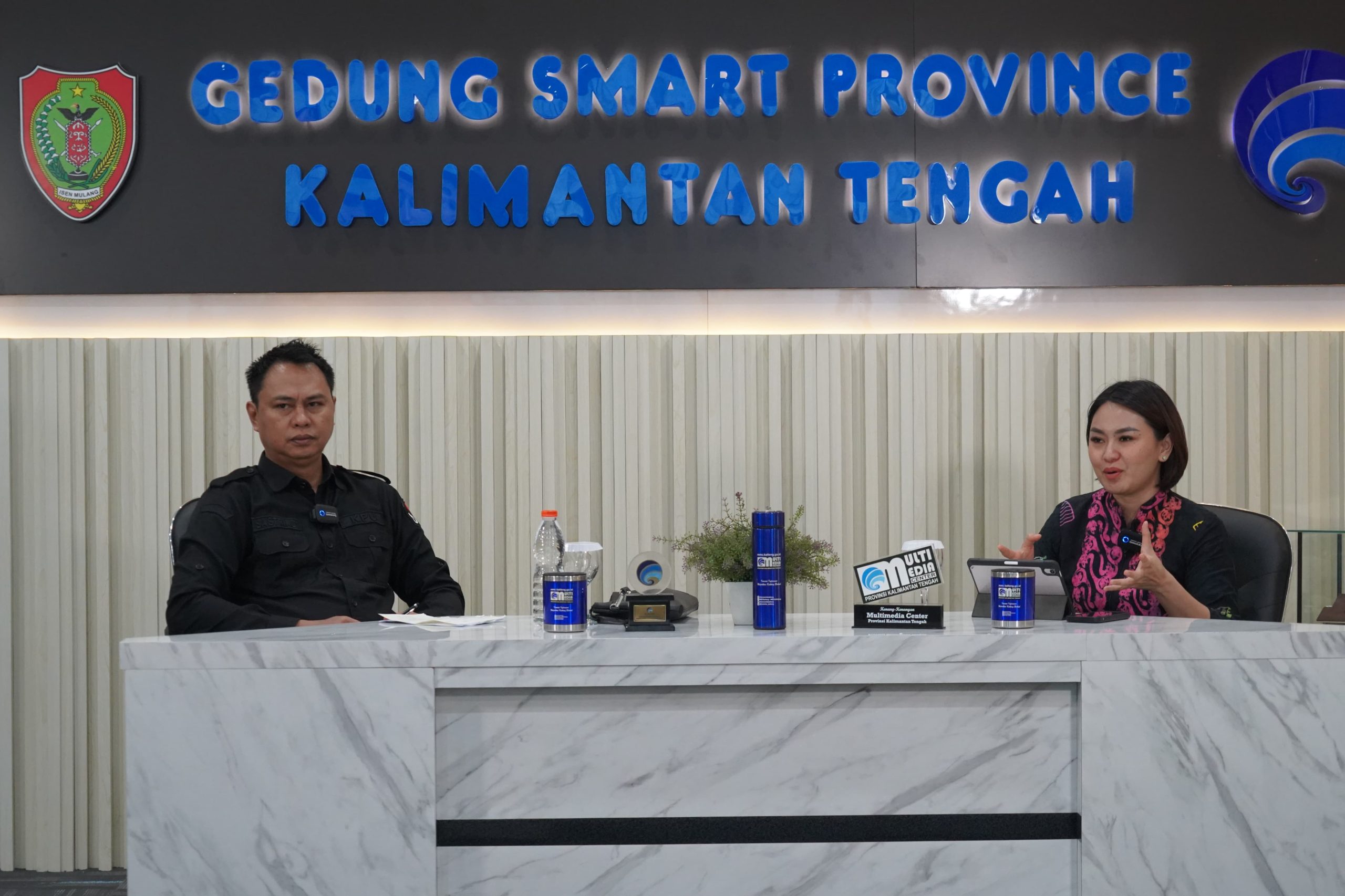 Diskominfo Kalteng Gelar Dialog Persiapan Distribusi Logistik