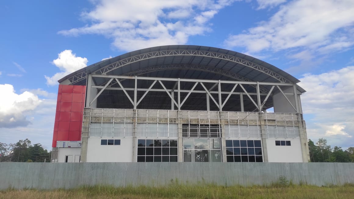 Mangkrak, Pembangunan GOR Capai Rp 14 Miliar Dipertanyakan