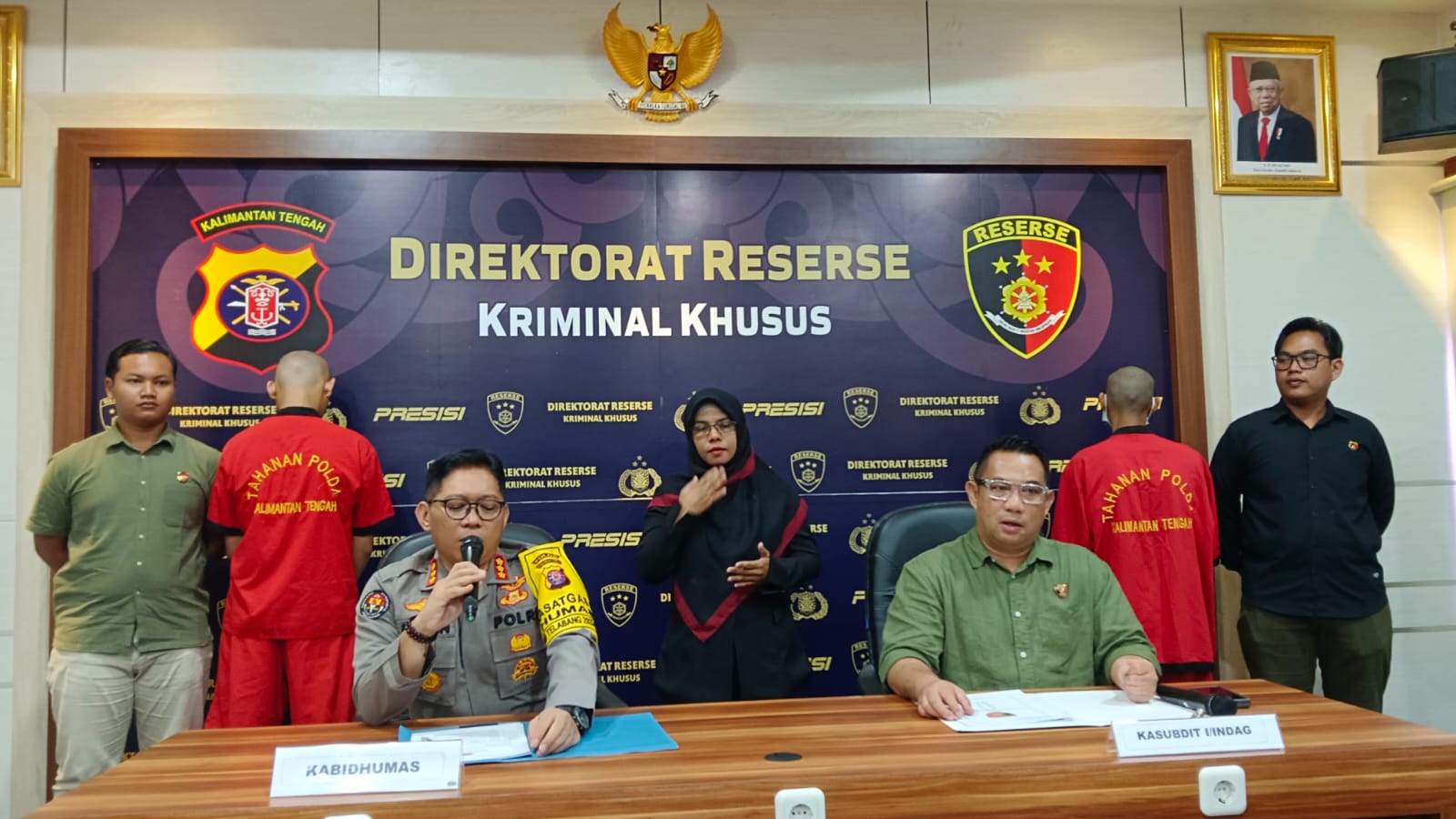 Polda Kalteng Ringkus Penimbun 2,2 Ton BBM Subsidi