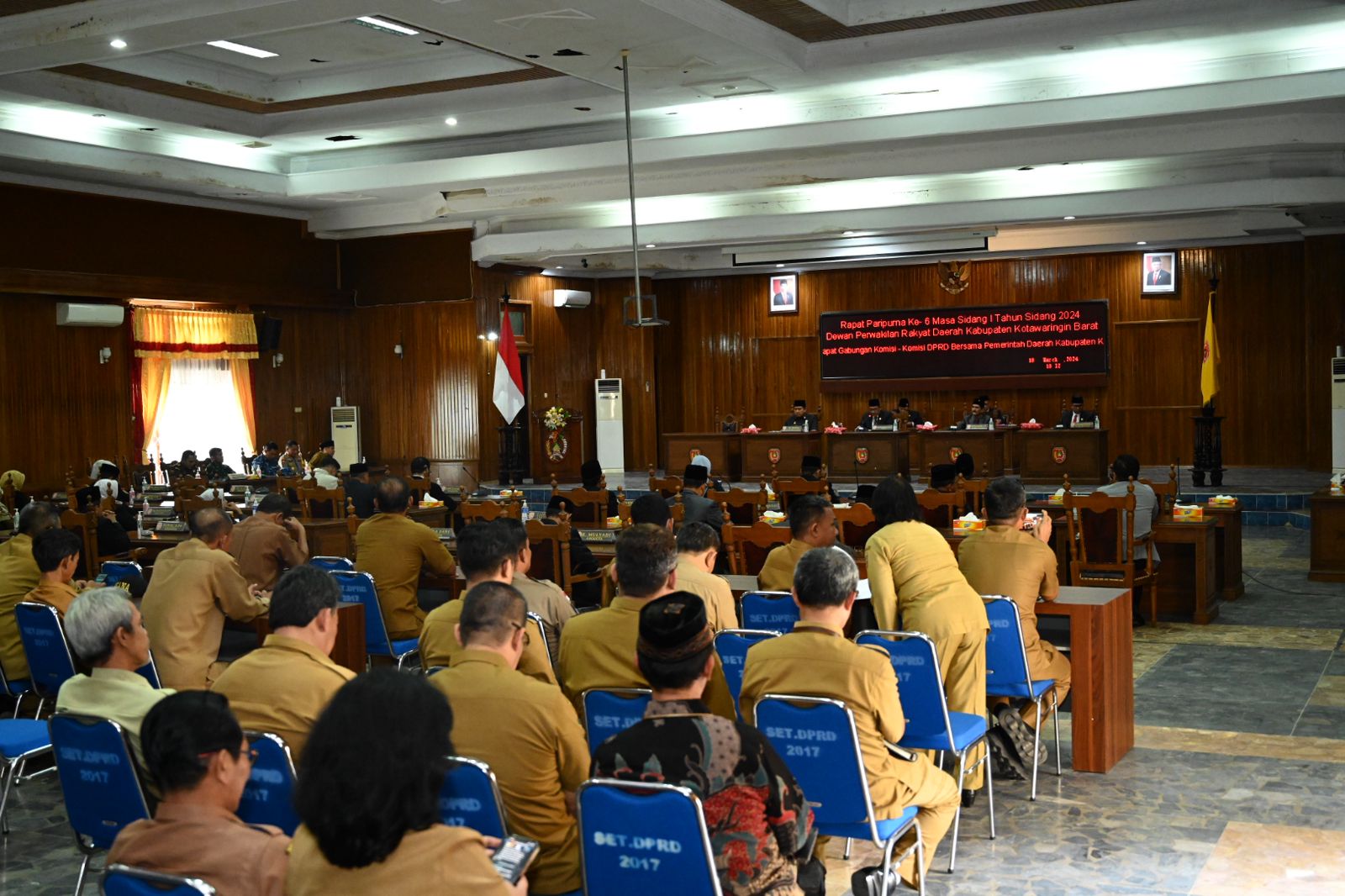 DPRD Kobar Sampaikan Tiga Buah Raperda