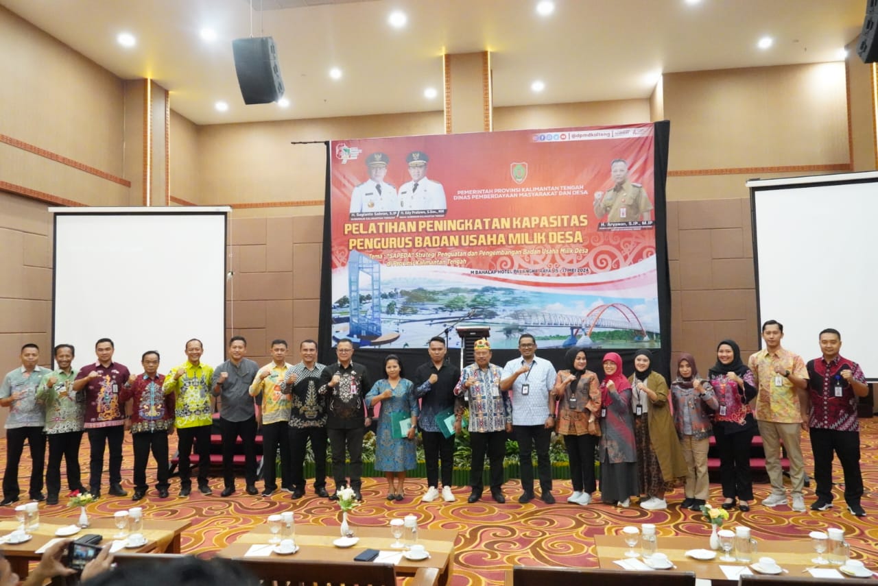 Aparatur BUMDes Dibekali Pelatihan Pengelolaan Keuangan – Kalteng Ekspres
