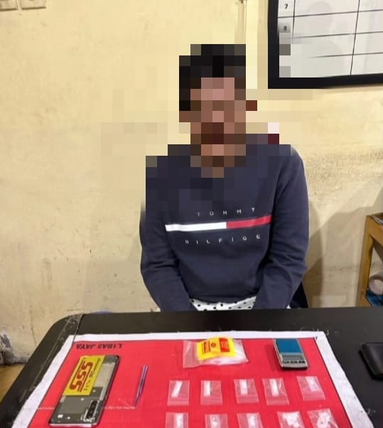 Polisi Ringkus Pengedar Sabu di Jalan Murjani