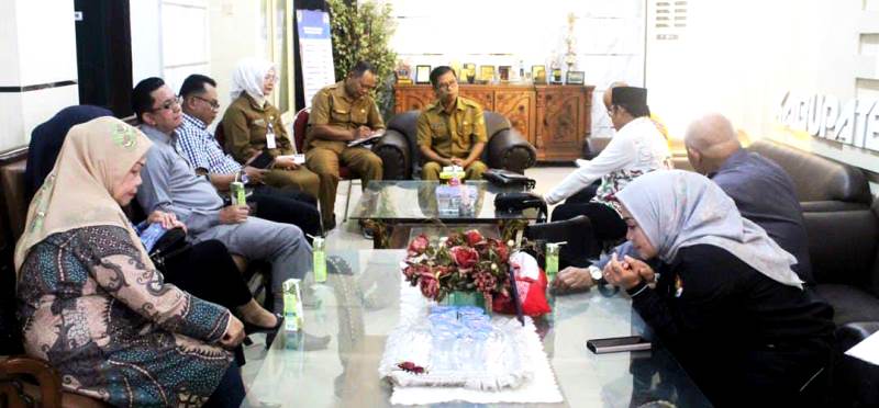 Setwan DPRD Barut Terima Kunjungan Dewan Tabalong