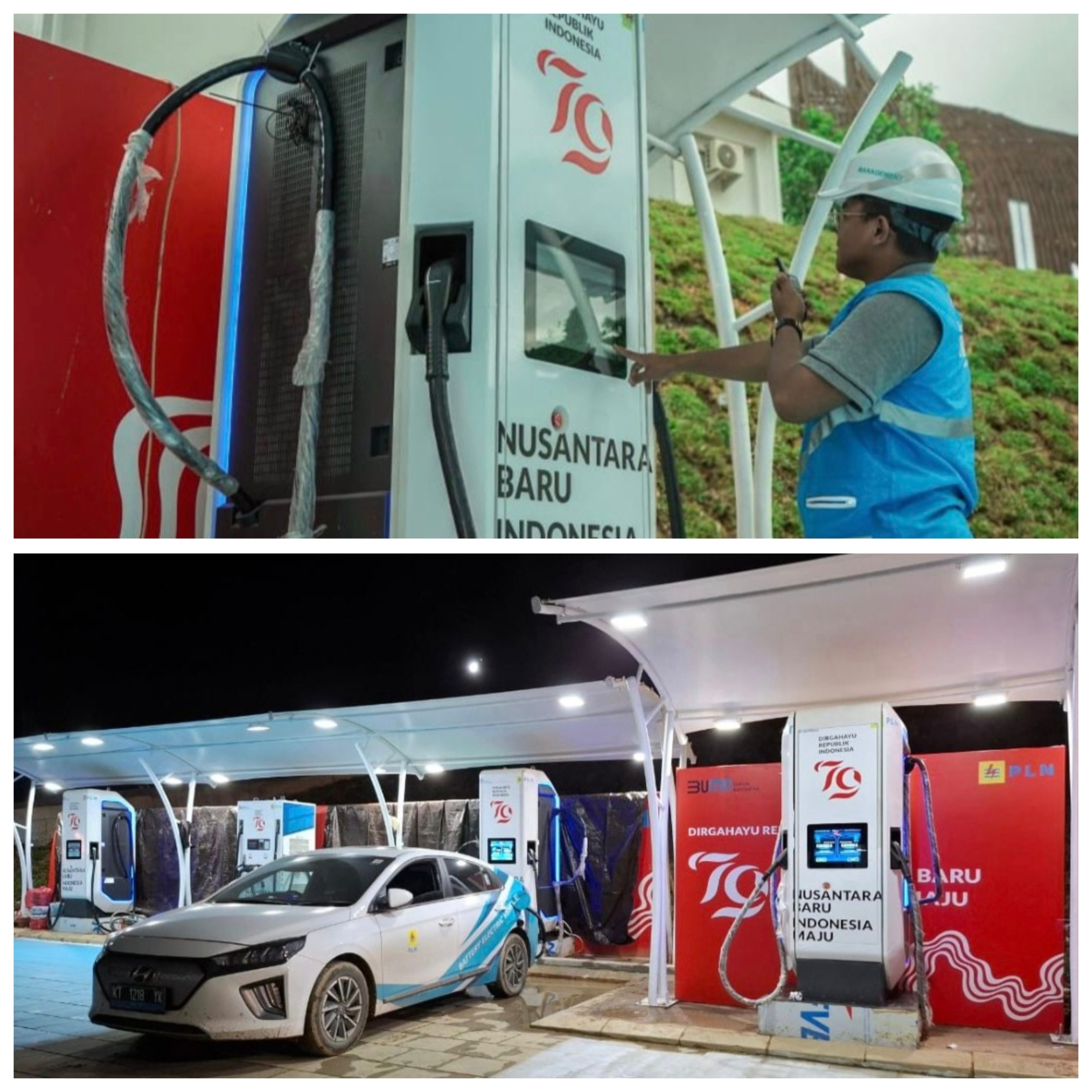 18 Unit SPKLU PLN Siap Layani Kendaraan Listrik di IKN