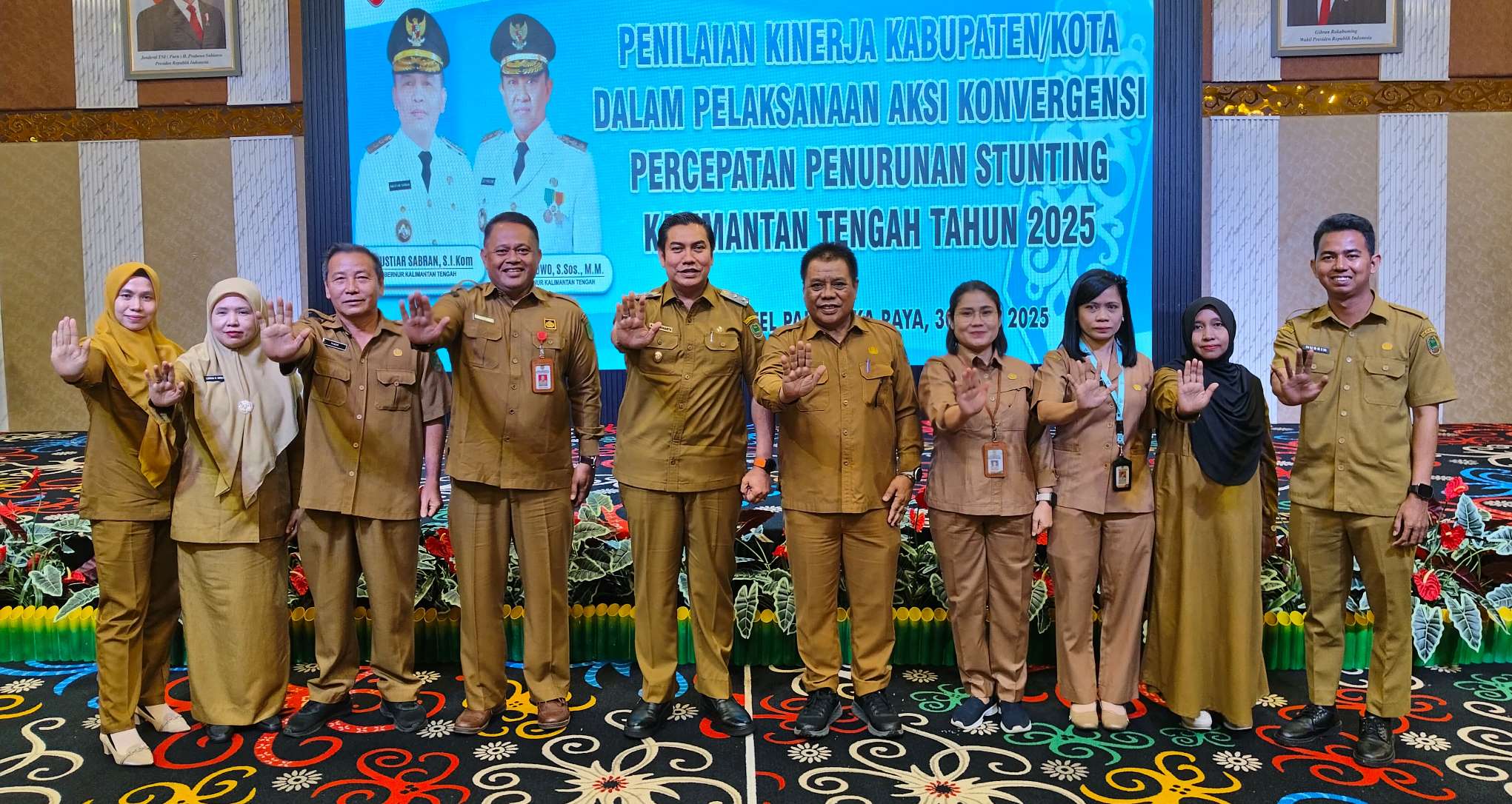 Wabup Hadiri Penilaian Kinerja Kabupaten dalam Penurunan Stunting