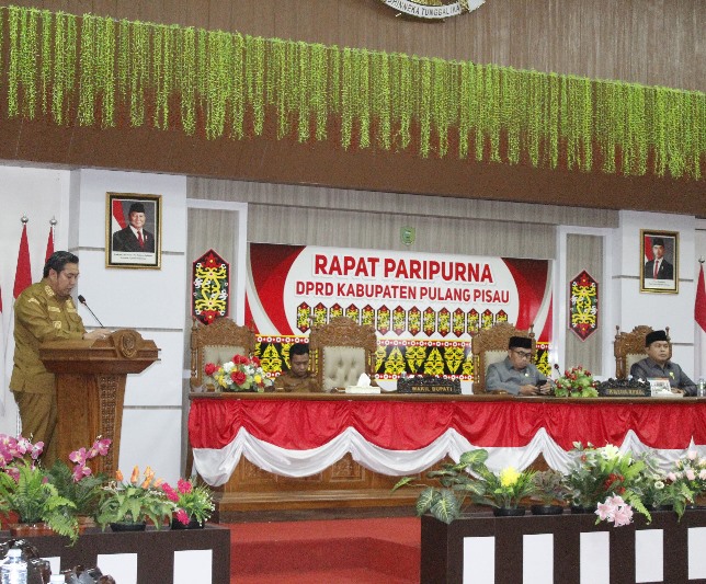 Wabup Pulpis Apresiasi Pemandangan Umum Fraksi