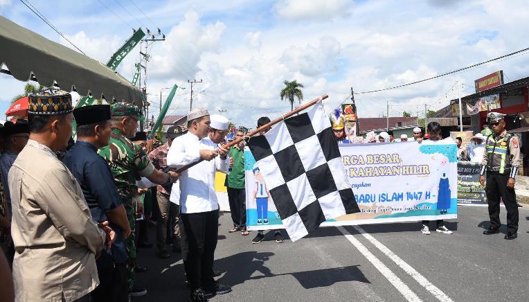 Bupati Lepas Peserta Pawai Tahun Baru Islam