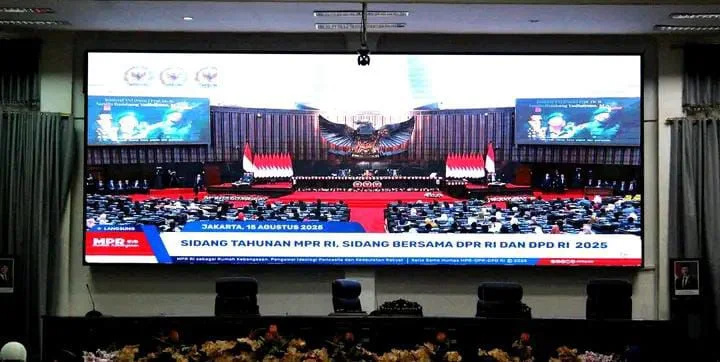 DPRD Barut Rapat Paripurna Dengarkan Pidato Kenegaraan Presiden RI