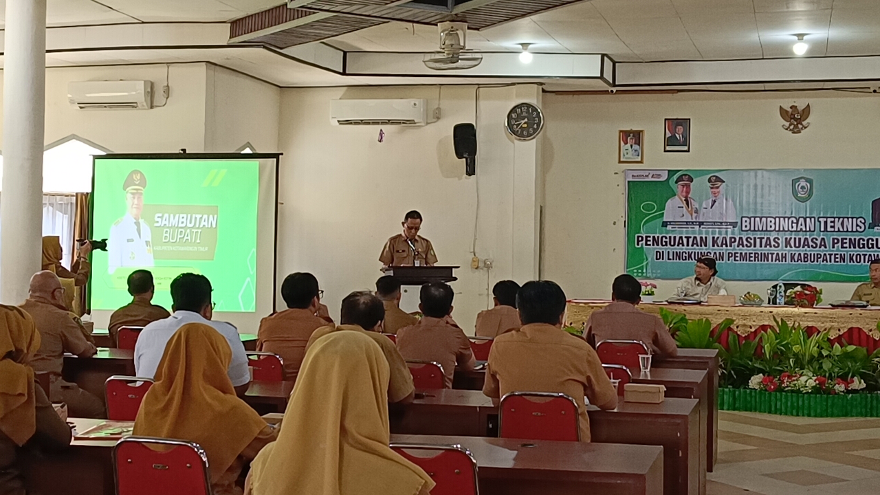 Bupati Kotim Tegaskan KPA Harus Berpengetahuan dan Berpengalaman