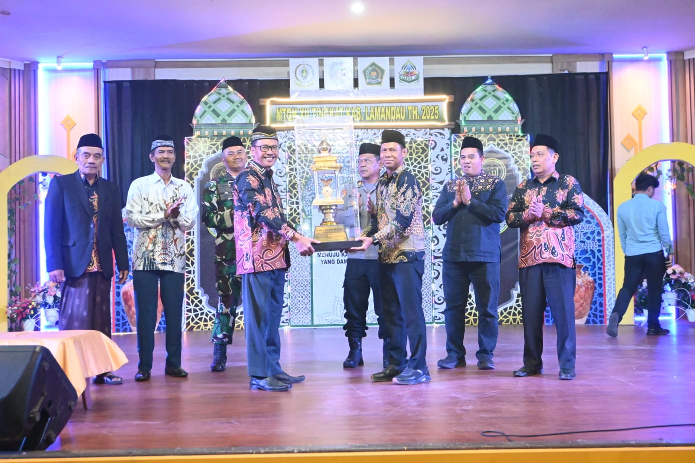 Wakil Bupati Abdul Hamid Resmi Tutup MTQH XII Kabupaten Lamandau