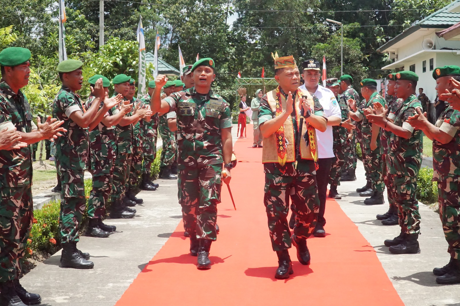 Bupati Lamandau Sambut Kunjungan Pangdam XXII Tambun Bungai