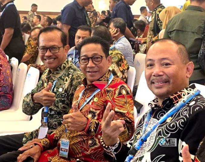 Bupati Mura Hadiri Rakornas TPAKD 2025