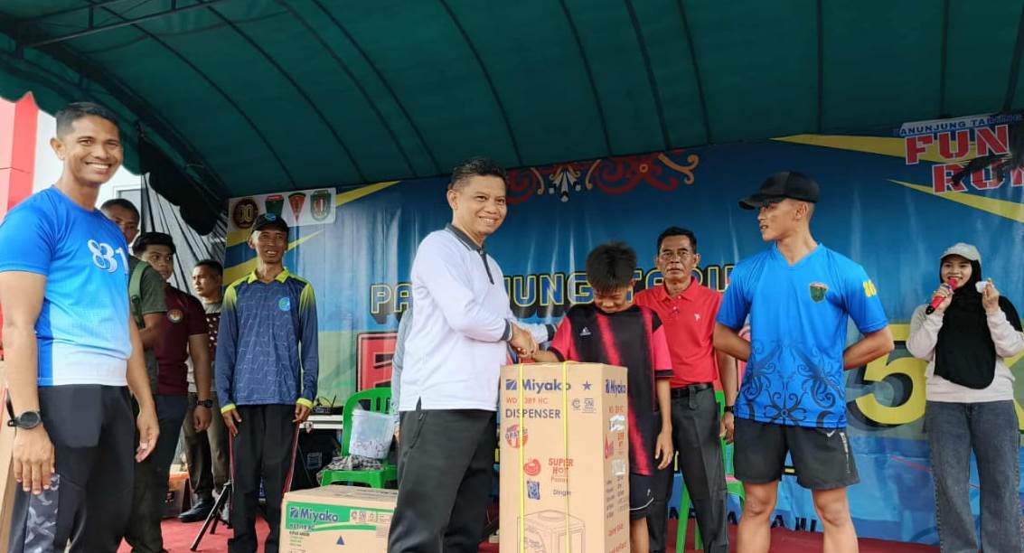 Wakil Bupati Katingan Ikuti Fun Run Panunjung Tarung 