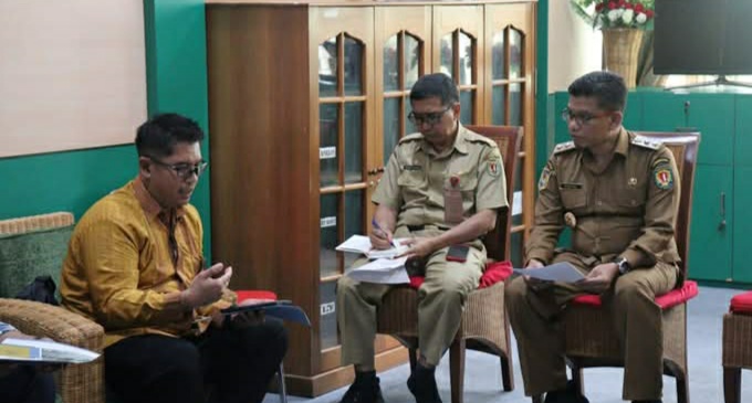 Wakil Bupati Katingan Hadiri Entry Meeting dengan BPK- RI.
